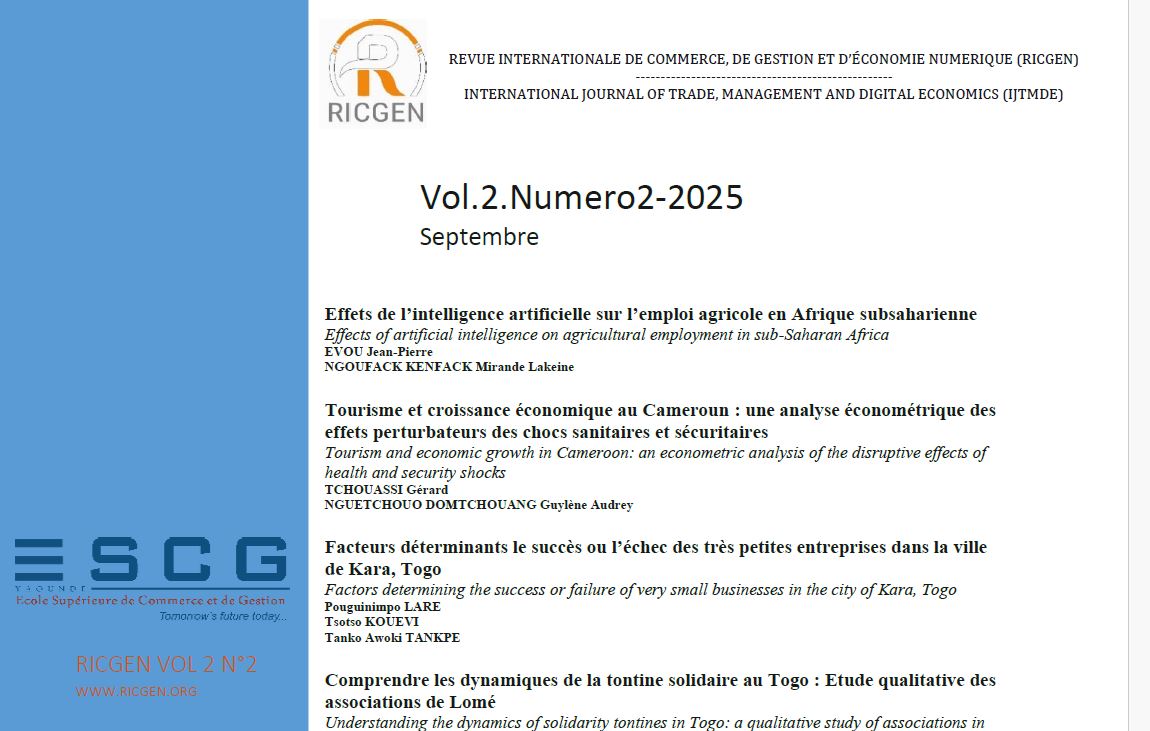 RICGEN Num 2 - Vol 2 déja disponible